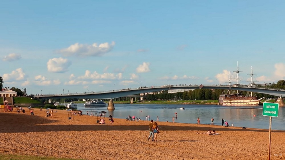 Великий Новгород пляж